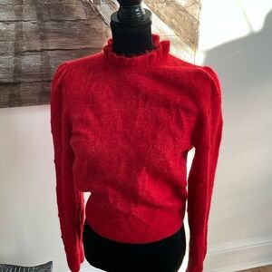 & Other Stories Red Turtleneck Sweater